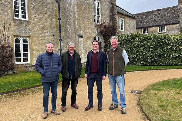 Meeting  the team at Bradwell Grove estate. Hosted by the brilliant Reggie Hayworth in the Manor House at Cotswold Wildlife Park