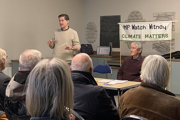 Attending Witney MP Watch’s Climate Matters meeting